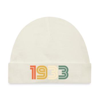 Sport Jahrgang 1933 - Baby Premium Organic Mütze - Naturweiß - Vorne
