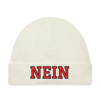NEIN - Baby Premium Organic Mütze - Naturweiß - Vorne