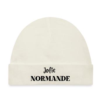 Hübscher Norman - Baby Premium Organic Mütze - Naturweiß - Vorne