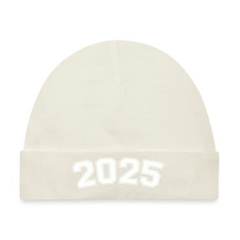 2025 - Baby Premium Organic Mütze - Naturweiß - Vorne