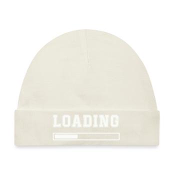 loading - Baby Premium Organic Mütze - Naturweiß - Vorne