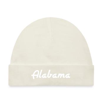 Alabama - USA - United States of America - Baby Premium Organic Mütze - Naturweiß - Vorne