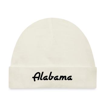 Alabama - USA - United States of America - Baby Premium Organic Mütze - Naturweiß - Vorne