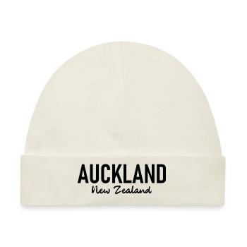 Auckland - New Zealand - Aotearoa - Maori - Kiwi - Baby Premium Organic Mütze - Naturweiß - Vorne