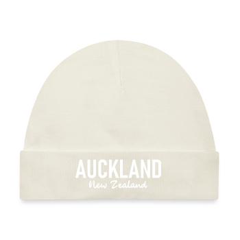 Auckland - New Zealand - Aotearoa - Maori - Kiwi - Baby Premium Organic Mütze - Naturweiß - Vorne