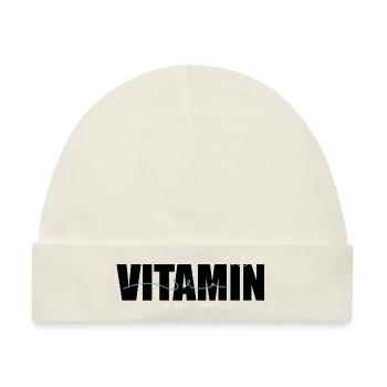 Vitamin Sea - Baby Premium Organic Mütze - Naturweiß - Vorne