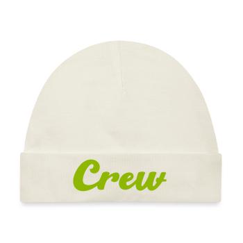 crew - Baby Premium Organic Mütze - Naturweiß - Vorne