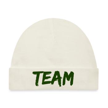 team - Baby Premium Organic Mütze - Naturweiß - Vorne