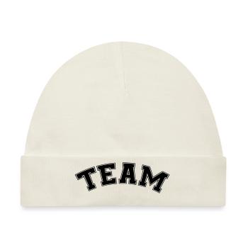 team - Baby Premium Organic Mütze - Naturweiß - Vorne