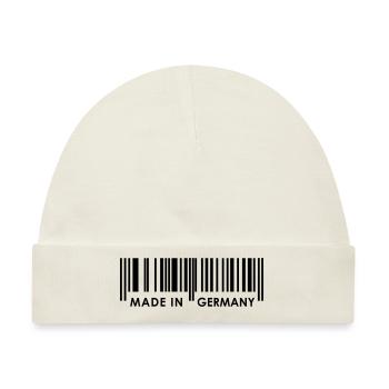 Made in Germany - Baby Premium Organic Mütze - Naturweiß - Vorne
