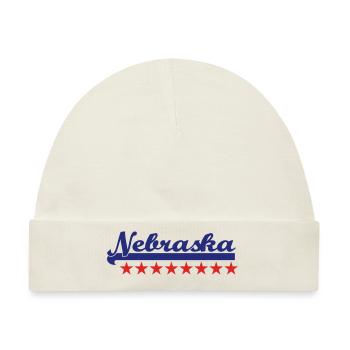 nebraska - Baby Premium Organic Mütze - Naturweiß - Vorne