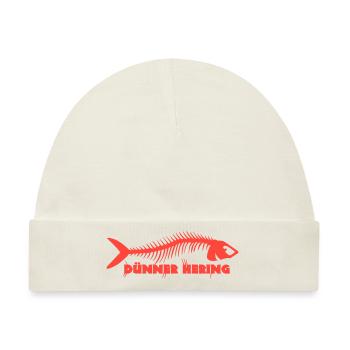 Dünner Hering - Baby Premium Organic Mütze - Naturweiß - Vorne
