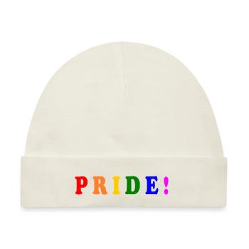 Pride - Baby Premium Organic Mütze - Naturweiß - Vorne