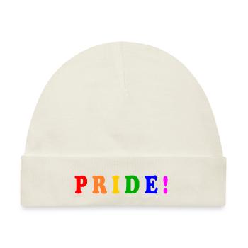 Pride - Baby Premium Organic Mütze - Naturweiß - Vorne
