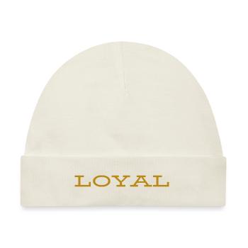 Loyal Loyalität - Baby Premium Organic Mütze - Naturweiß - Vorne
