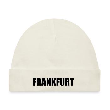 Frankfurt - Baby Premium Organic Mütze - Naturweiß - Vorne