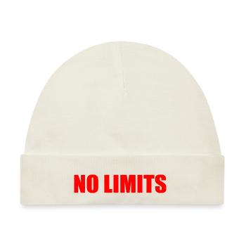 No limits - Baby Premium Organic Mütze - Naturweiß - Vorne