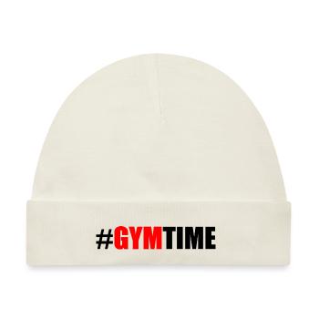 Gym - Baby Premium Organic Mütze - Naturweiß - Vorne