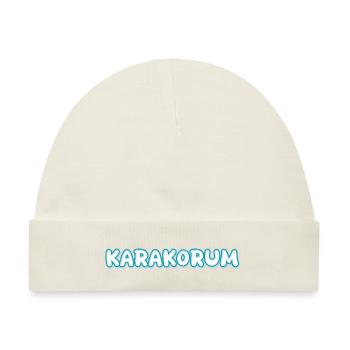 Karakorum als Trekking - Baby Premium Organic Mütze - Naturweiß - Vorne