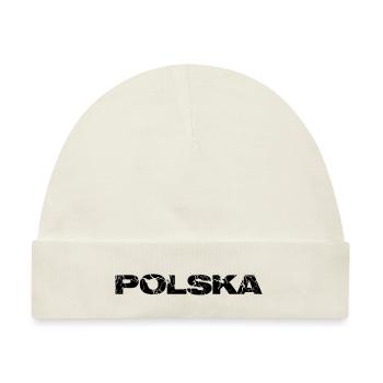 polska design - Baby Premium Organic Mütze - Naturweiß - Vorne