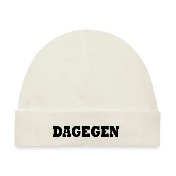 Dagegen - Baby Premium Organic Mütze - Naturweiß - Vorne