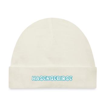 Trekking Hagengebirge - Baby Premium Organic Mütze - Naturweiß - Vorne