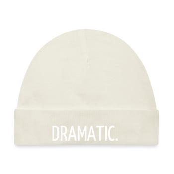 Dramatisch - Baby Premium Organic Mütze - Naturweiß - Vorne