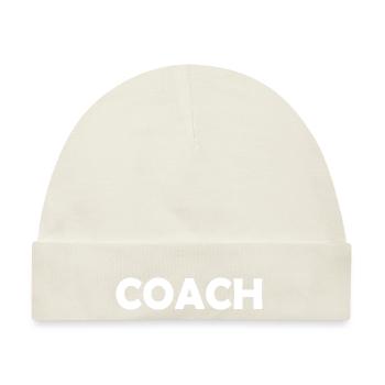 Coach - Baby Premium Organic Mütze - Naturweiß - Vorne