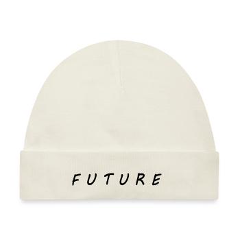 Future - Baby Premium Organic Mütze - Naturweiß - Vorne