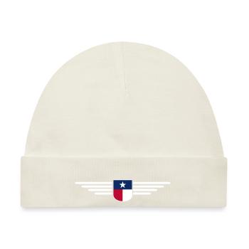 Texas Fan T-Shirt – Lone Star Style - Baby Premium Organic Mütze - Naturweiß - Vorne