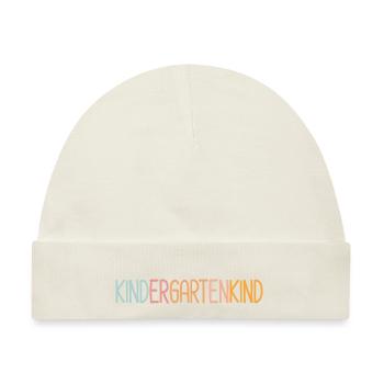 Kindergartenkind - Baby Premium Organic Mütze - Naturweiß - Vorne