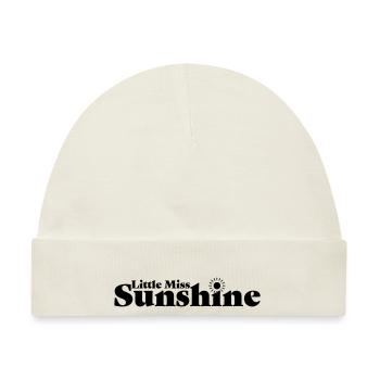 Little Miss Sunshine - Baby Premium Organic Mütze - Naturweiß - Vorne