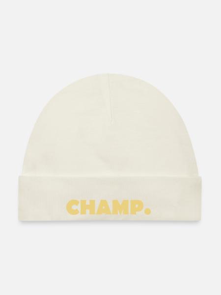CHAMP - Baby Premium Organic Mütze - Naturweiß