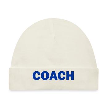 Coach - Baby Premium Organic Mütze - Naturweiß - Vorne