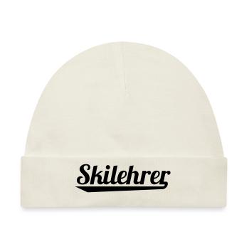 Skilehrer - Baby Premium Organic Mütze - Naturweiß - Vorne