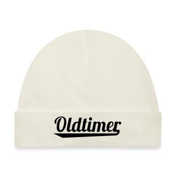 oldtimer - Baby Premium Organic Mütze - Naturweiß - Vorne