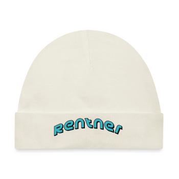 rentner - Baby Premium Organic Mütze - Naturweiß - Vorne