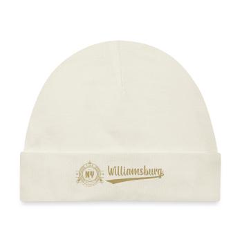 New York City · Williamsburg - Baby Premium Organic Mütze - Naturweiß - Vorne