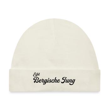 Bergische Jung - Baby Premium Organic Mütze - Naturweiß - Vorne