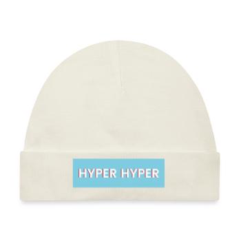 HYPER HYPER Pixel - Baby Premium Organic Mütze - Naturweiß - Vorne