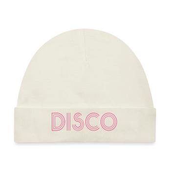 Disco - Hipster - Baby Premium Organic Mütze - Naturweiß - Vorne