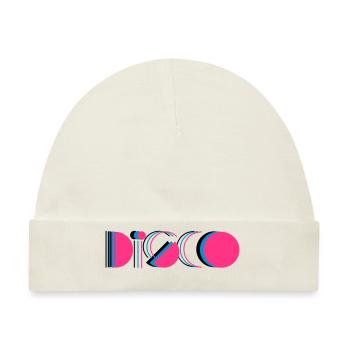 disco - Baby Premium Organic Mütze - Naturweiß - Vorne