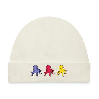 tintenfisch giant octopus krake kalmar sepien fish - Baby Premium Organic Mütze - Naturweiß - Vorne
