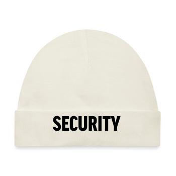 Security - Baby Premium Organic Mütze - Naturweiß - Vorne