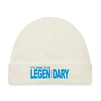 it's going to be legendary 1c original - Baby Premium Organic Mütze - Naturweiß - Vorne