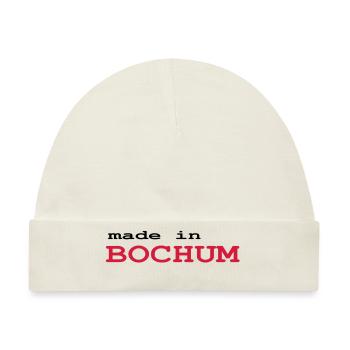 bochum - Baby Premium Organic Mütze - Naturweiß - Vorne