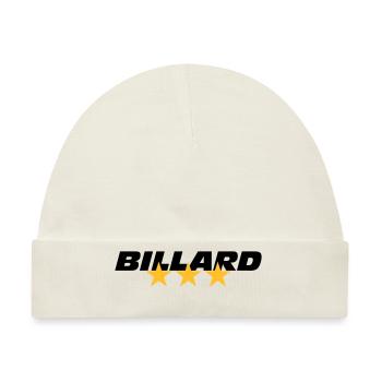 Billard - Baby Premium Organic Mütze - Naturweiß - Vorne