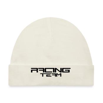 Racing Team - Baby Premium Organic Mütze - Naturweiß - Vorne