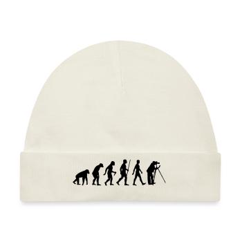 Evolution Fotograf - Baby Premium Organic Mütze - Naturweiß - Vorne