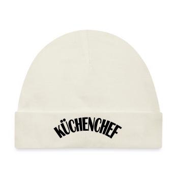 Küchenchef - Baby Premium Organic Mütze - Naturweiß - Vorne